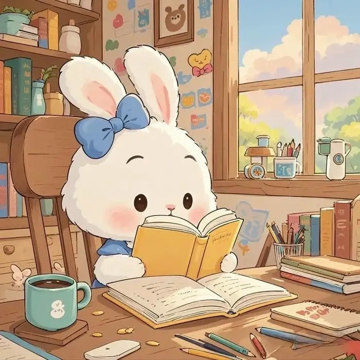 Avatar thỏ dễ thương, phù hợp phong cách nhẹ nhàng.