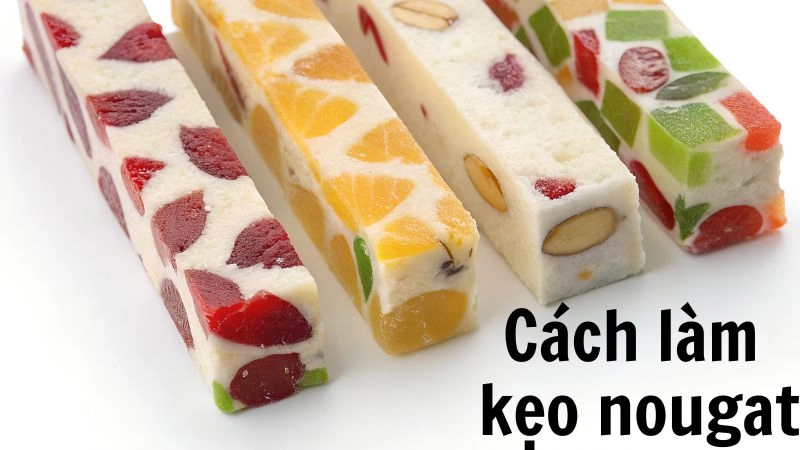 Chuẩn bị nguyên liệu làm kẹo hạnh phúc tại gia