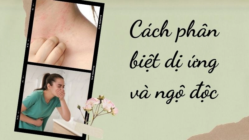 Đừng nhầm lẫn giữa phản ứng miễn dịch và độc tố