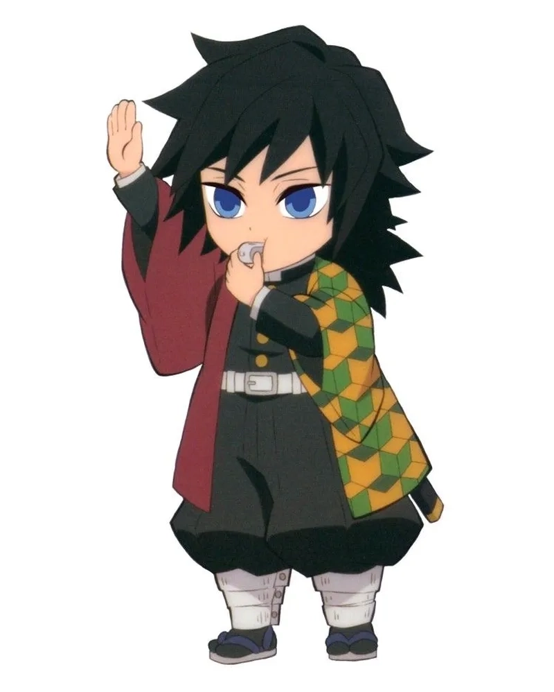 Giyu chibi keychain nhỏ gọn và tiện mang theo.