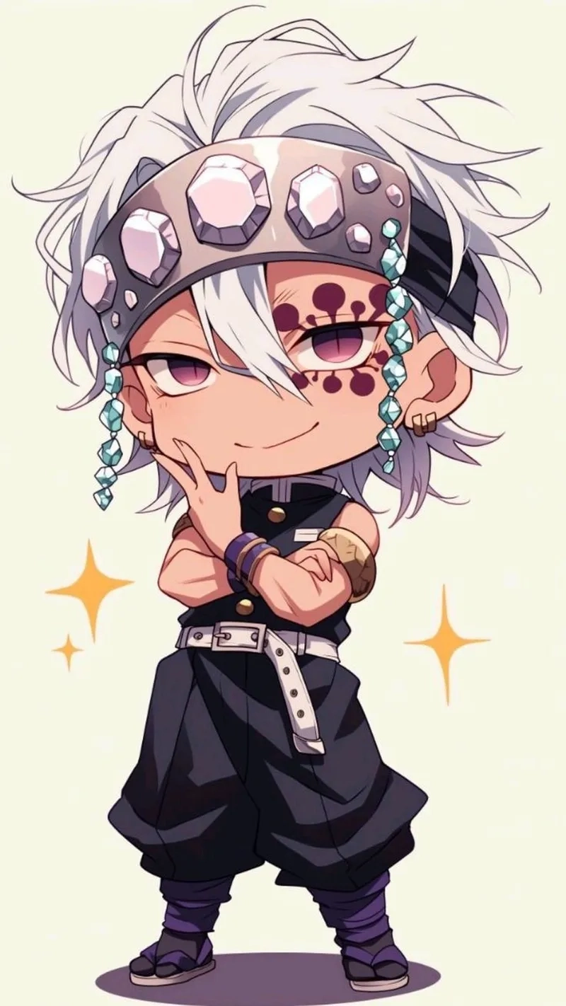 Hashira chibi fanart thể hiện nhiều phong cách vẽ.