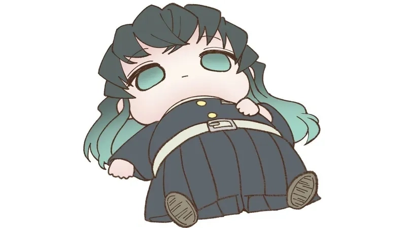 Hashira chibi keychain nhỏ gọn tiện mang theo.