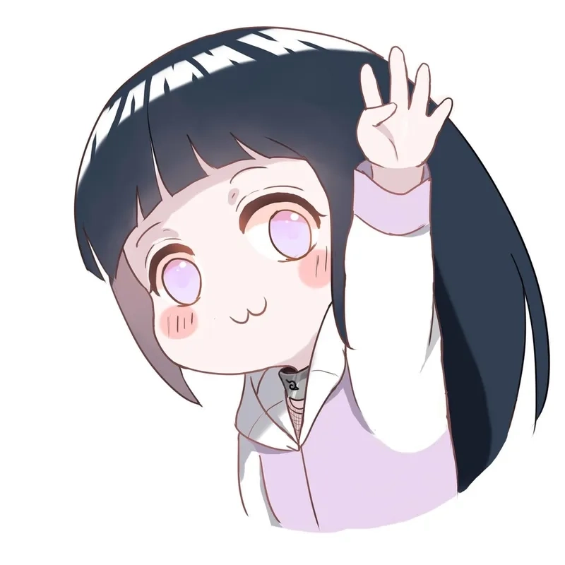 Chibi Hinata Haikyuu thể hiện tinh thần thể thao.