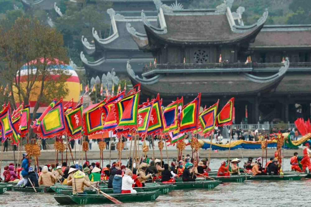 Văn hóa tâm linh Tam Chúc mang giá trị truyền thống.