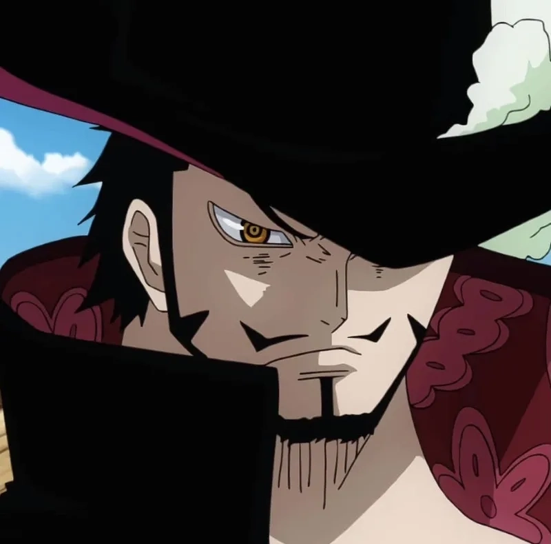 Mihawk anime HD thể hiện khí chất bá đạo.