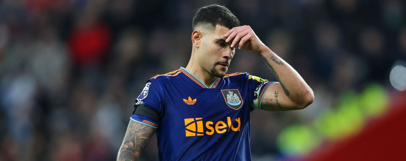 Bruno Guimarães thất vọng sau trận thua derby của Newcastle United