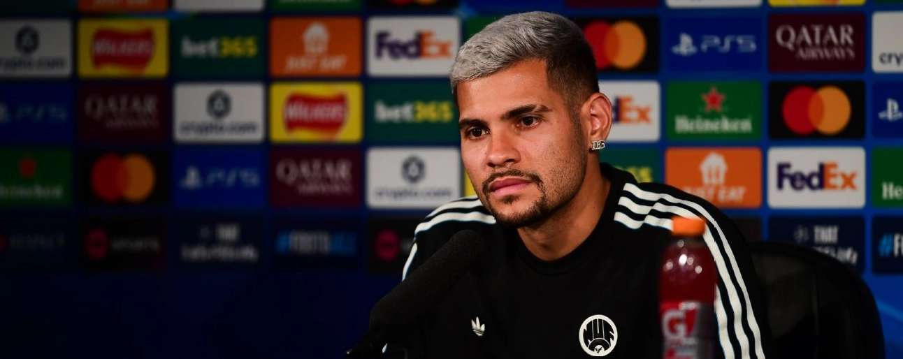 Đội trưởng Bruno Guimarães trả lời phỏng vấn trước trận Champions League