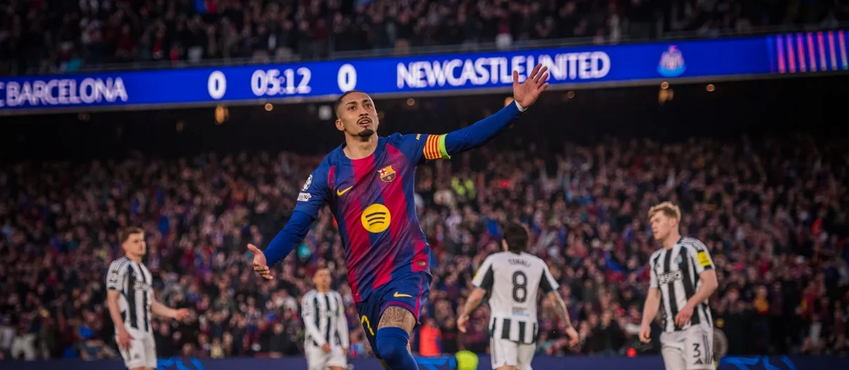 FC Barcelona thắng 7-2 Newcastle United