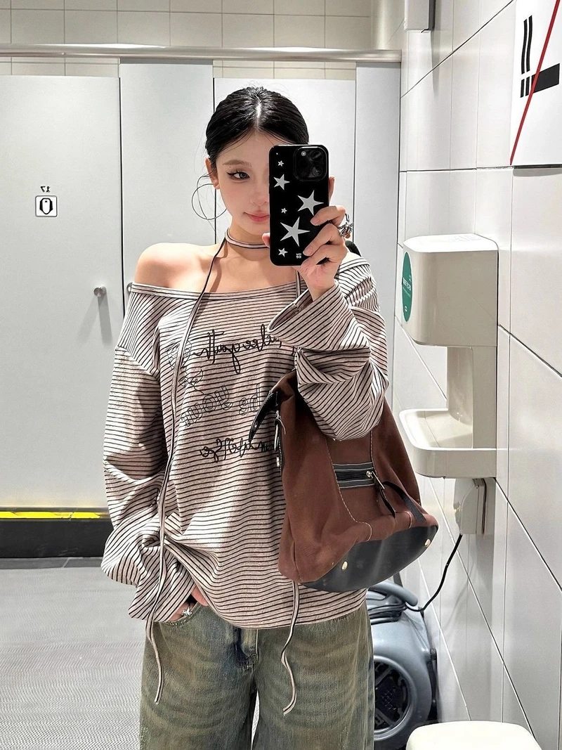 Phối đồ cực cháy cùng hot girl mặc áo trễ vai sexy