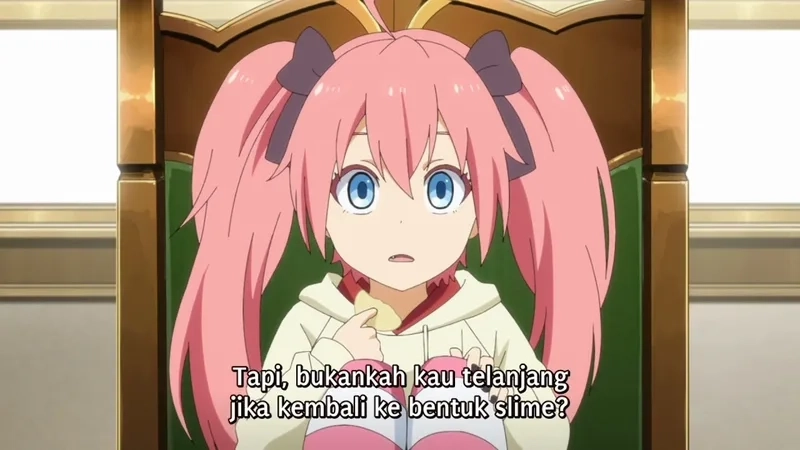 Vẻ ngoài nhỏ nhắn và tinh nghịch của nhân vật Milim Nava chibi.