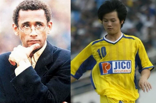 Phạm Văn Quyến thời còn là cầu thủ trẻ, mang biệt danh thần đồng bóng đá. Phạm Văn Quyến