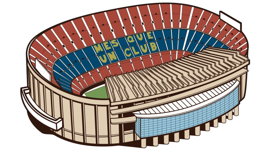 Sân vận động Camp Nou của FC Barcelona