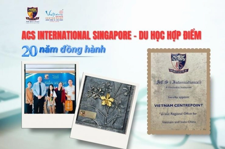 20 năm Hợp Điểm đồng hành du học trung học Singapore ACS