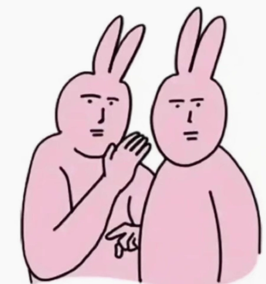 Ai chưa biết meme con thỏ hồng là thiệt thòi lắm đó