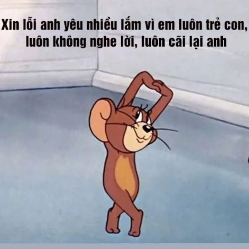 Ai rồi cũng cần một chiếc meme xin lỗi hài để làm lành