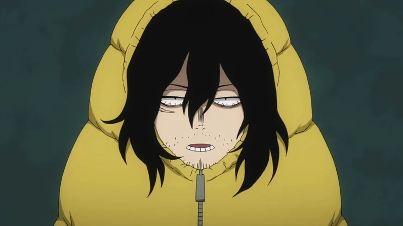 Aizawa MHA thầy giáo bất cần và cực ngầu