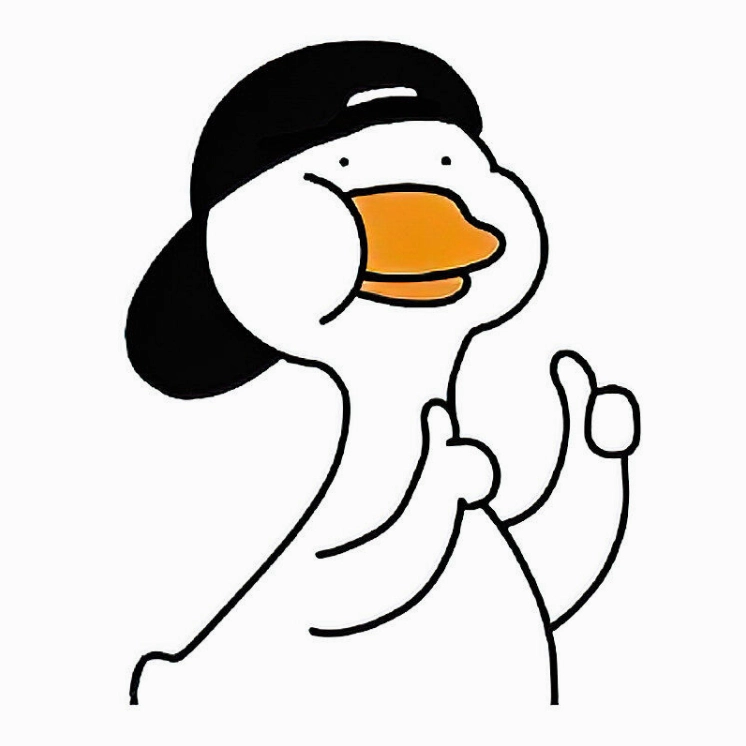 Ảnh chế vịt đôi mũ siêu dễ thương