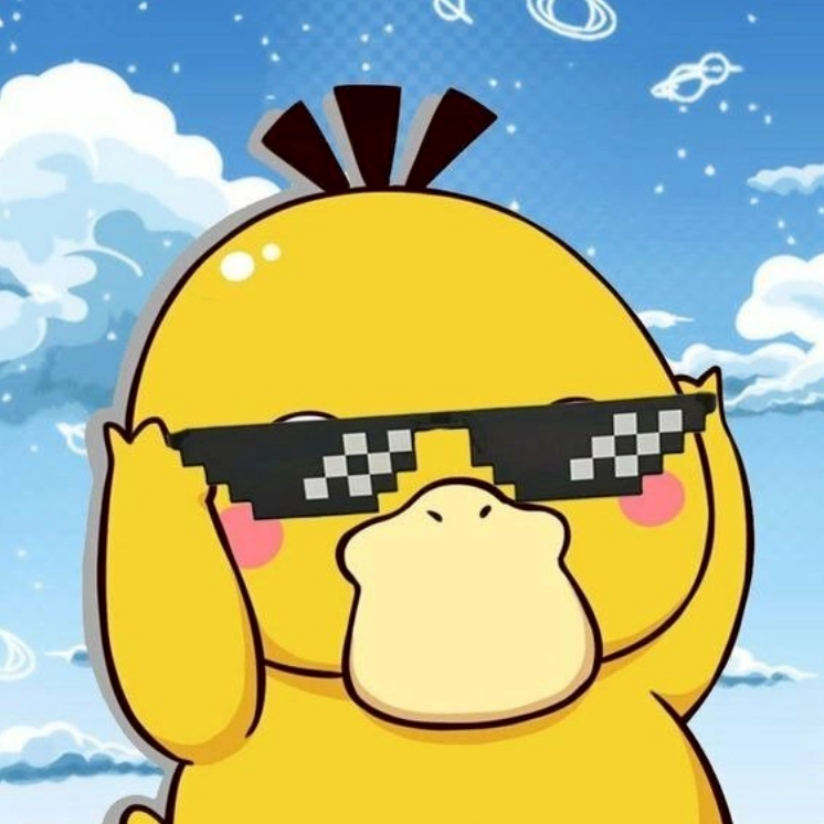 Ảnh chế vịt vàng đeo kính râm cực ngầu