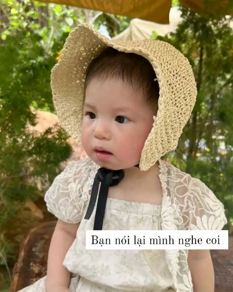 ảnh em bé meme hot nhất siêu đáng yêu