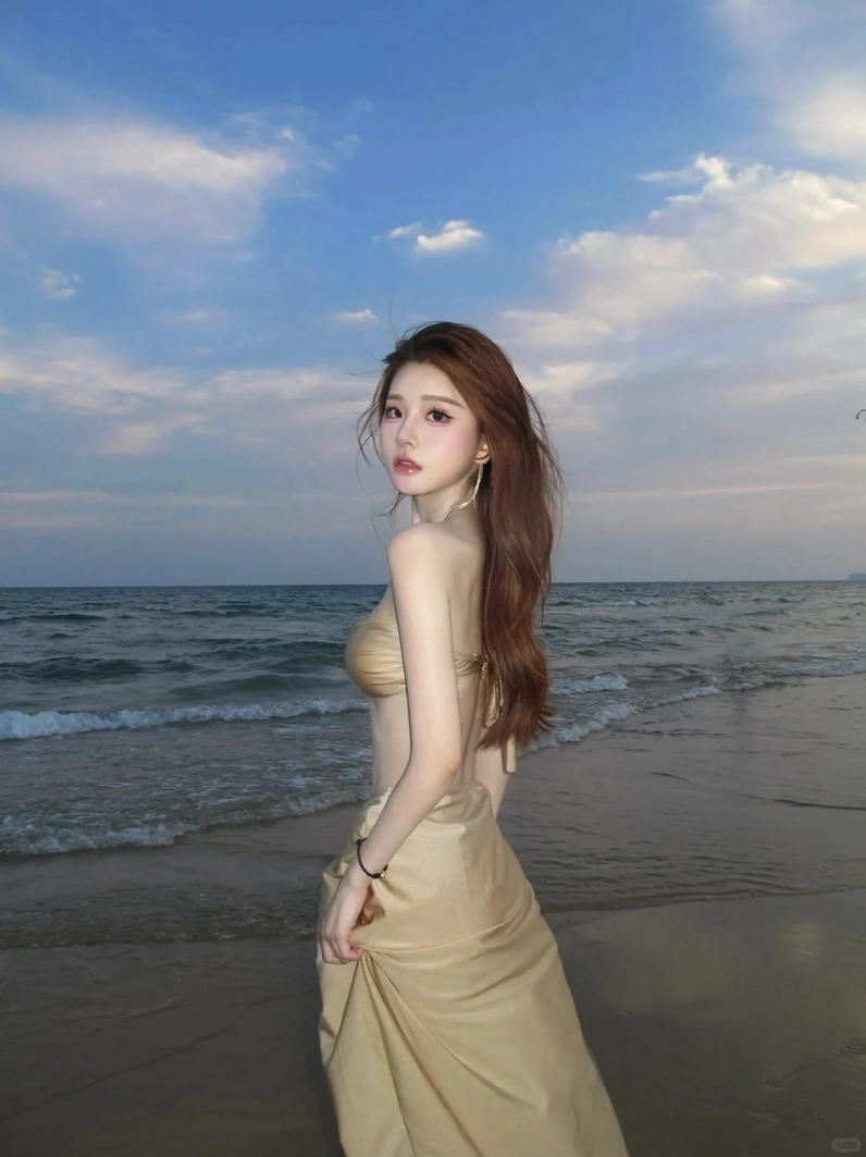 Ảnh gái xinh bikini Trung Quốc với vẻ đẹp ngọt ngào đầy nữ tính