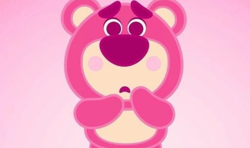 Ảnh gấu dâu cute trang trí cho laptop chất lượng Full HD