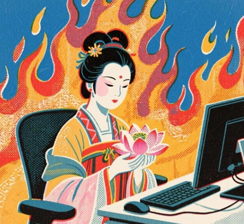 ảnh hình nền meme đi làm muộn