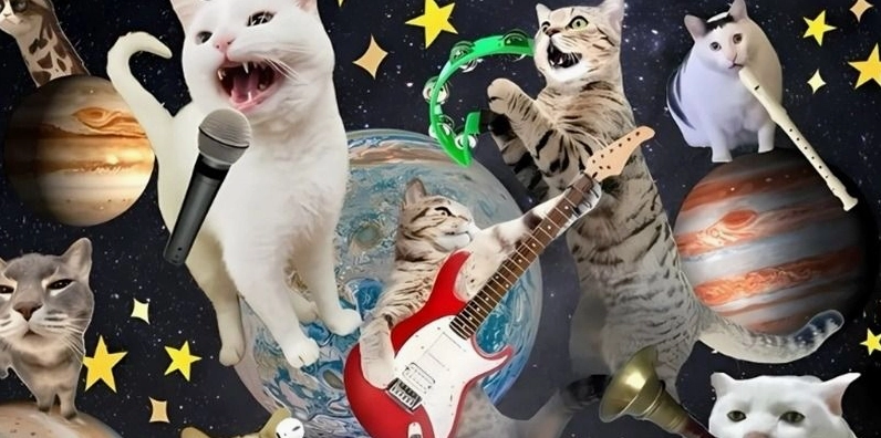 ảnh hình nền meme nghệ thuật vô tri