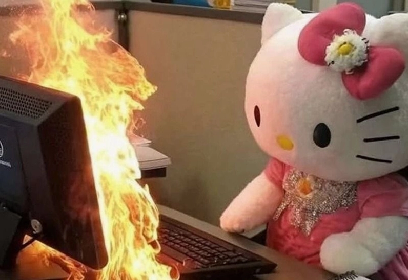 ảnh hình nền meme xin nghỉ phép