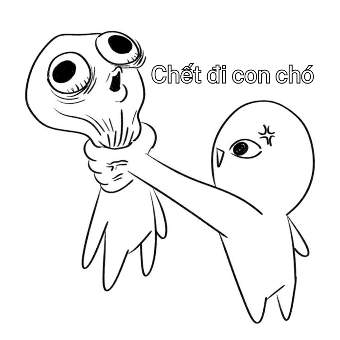 Ảnh meme chửi bậy biểu cảm mạnh