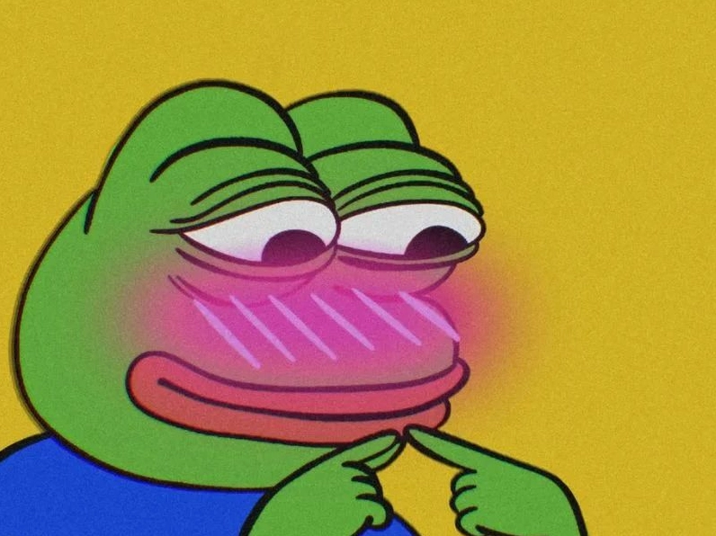 ảnh meme ếch xanh ngáp ngắn ngáp dài