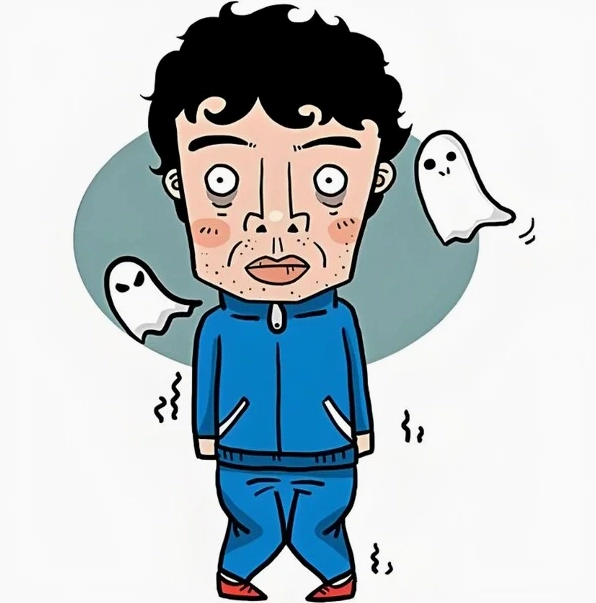 ảnh meme gặp ma sợ hãi xanh mặt