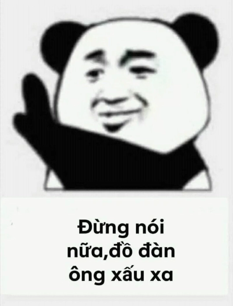 ảnh meme gấu trúc khóc thành dòng sông