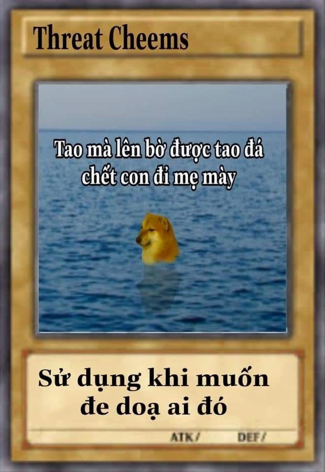 ảnh meme lá bài cà khịa 6
