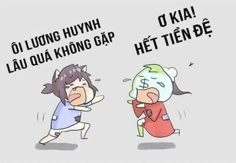 Ảnh meme tiền hài hước