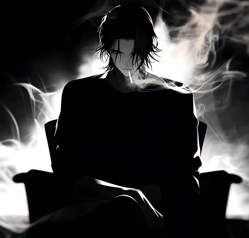 Ảnh nền anime nam đen trắng 5 phong cách boy phố cực chất