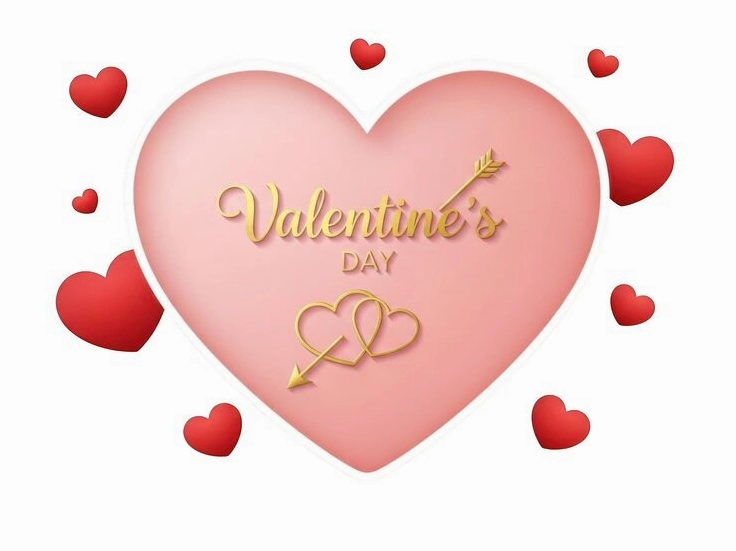 Ảnh nền chủ đề ngày lễ tình nhân valentine với tông màu hồng chủ đạo cực kỳ sắc nét