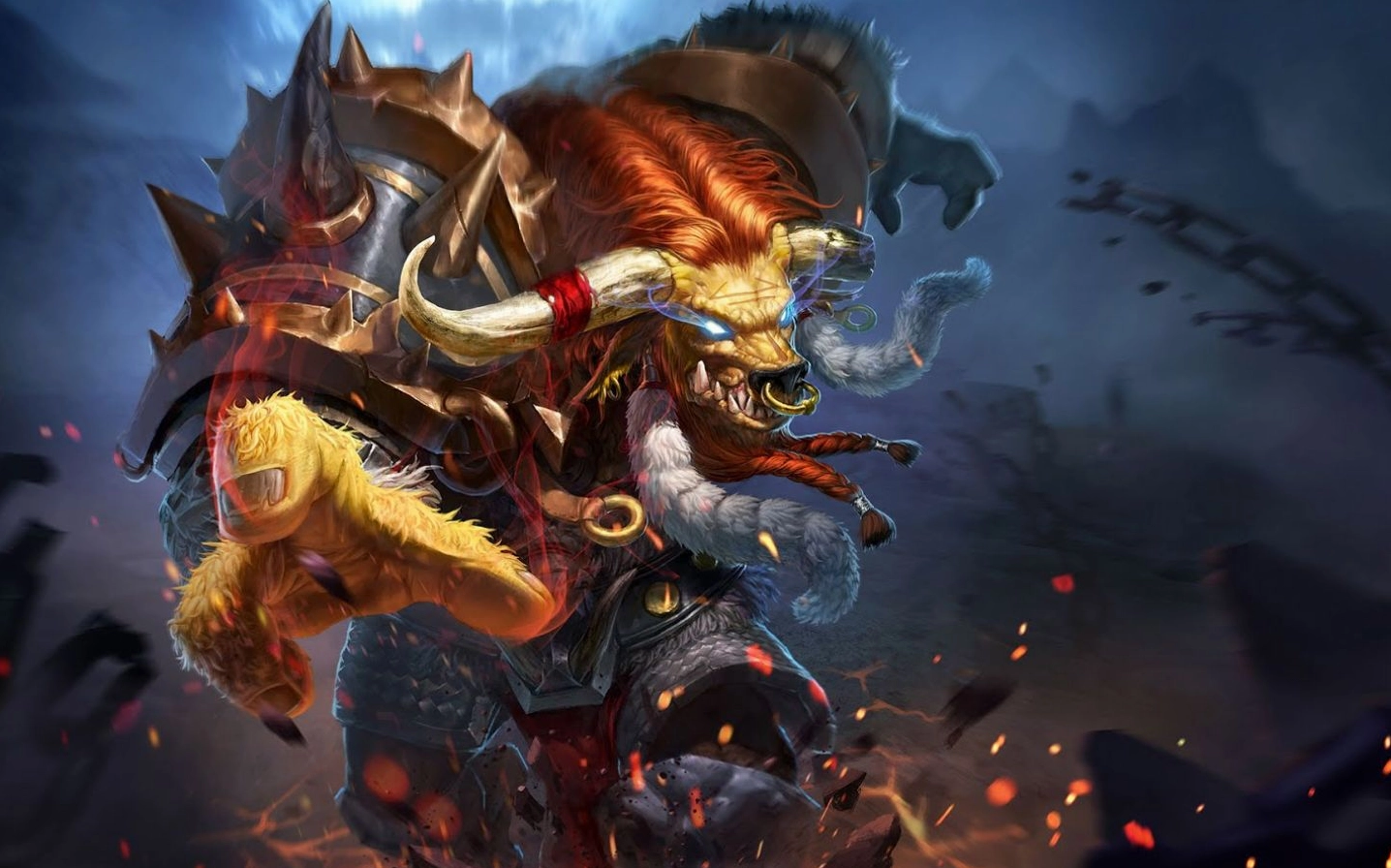 Ảnh nền game đẹp Toro với khả năng nghiền nát và sức tàn phá kinh khủng