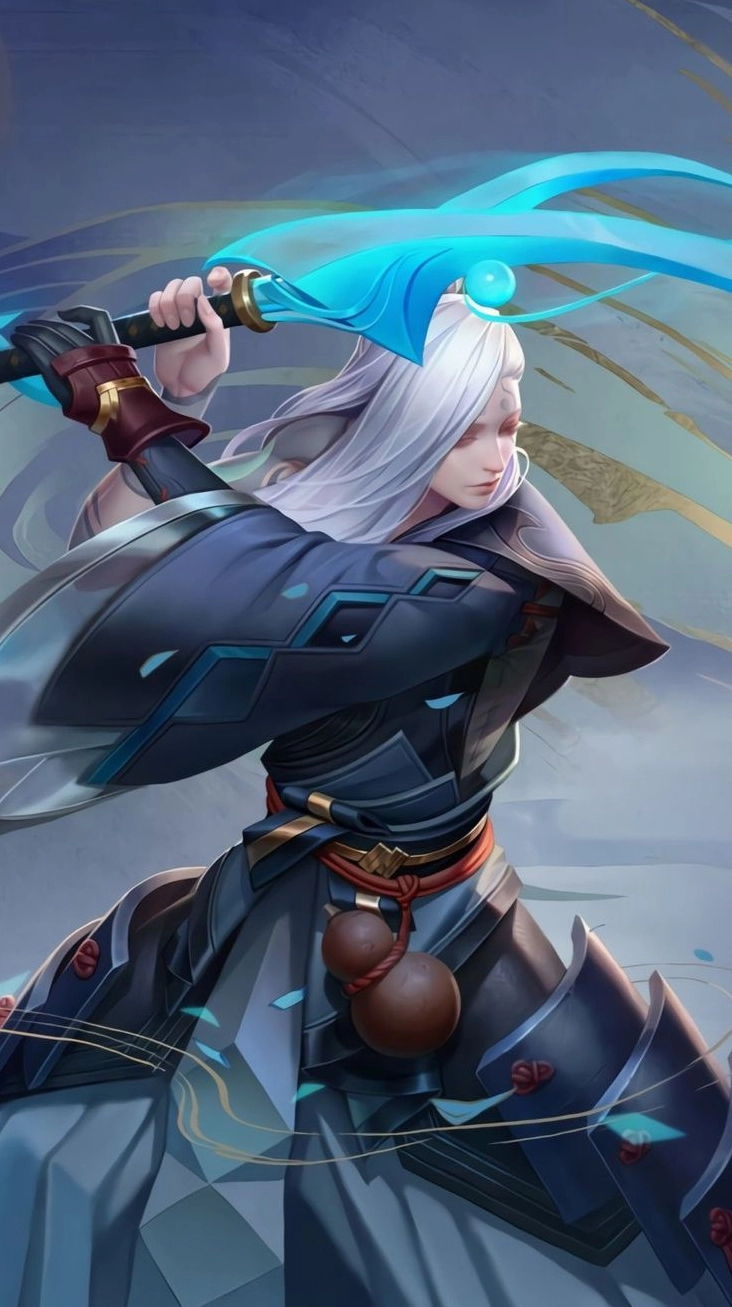 Ảnh nền game liên quân đấu sĩ Tachi phong cách samurai sắc nét ngầu lòi