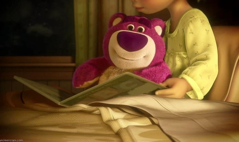 Ảnh nền gấu dâu Lotso trong phim Disney cho máy tính cực chất