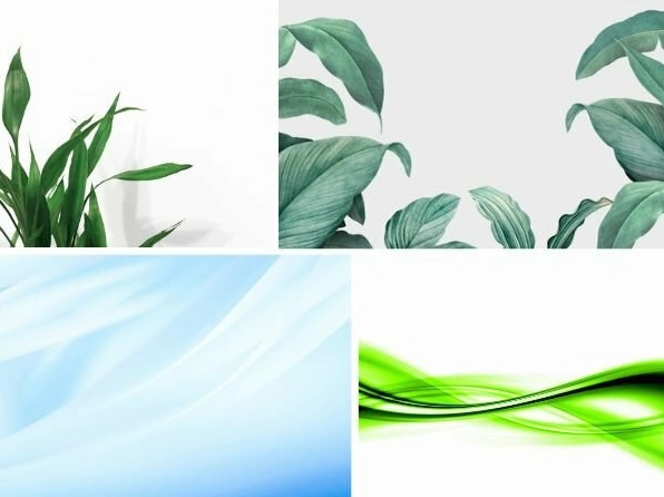 Ảnh nền màu trắng xanh dương thiết kế tối giản chất lượng cao cho máy tính