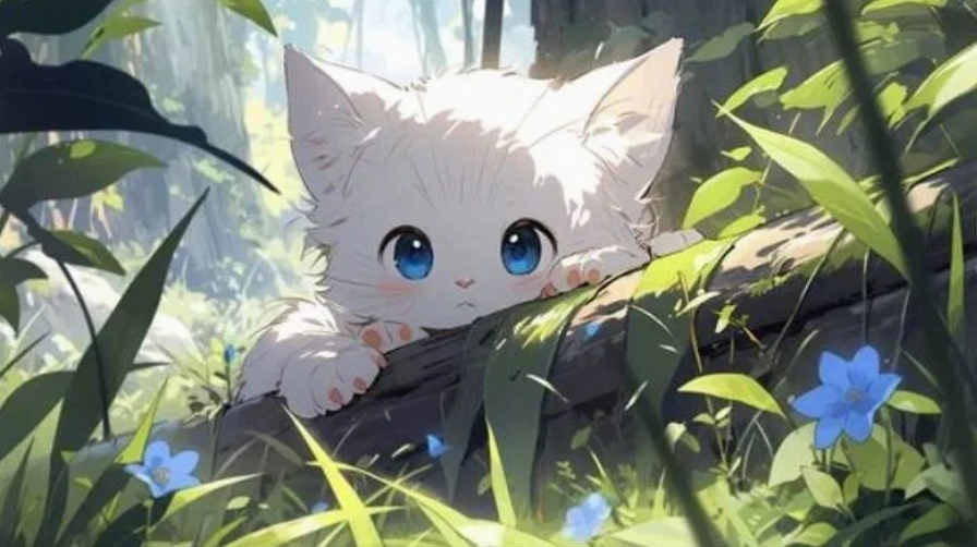 Ảnh nền máy tính Anime cảnh hoàng hôn lãng mạn với tông màu cam ấm áp rực rỡ