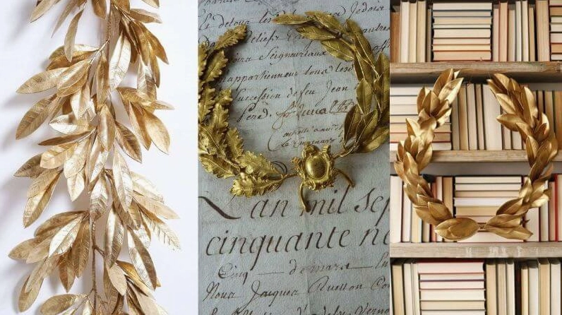 Ảnh nền vòng nguyệt quế dùng cho màn hình khóa