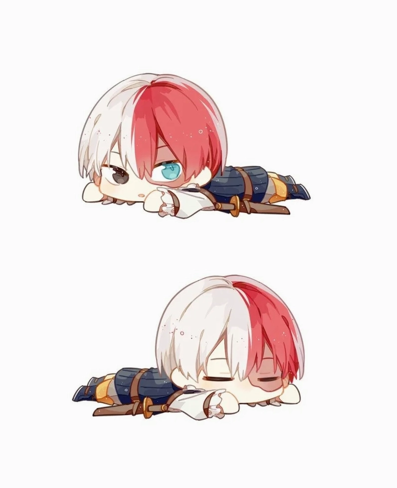 Ảnh Todoroki chibi cute dễ thương đẹp ngầu cho fan anime