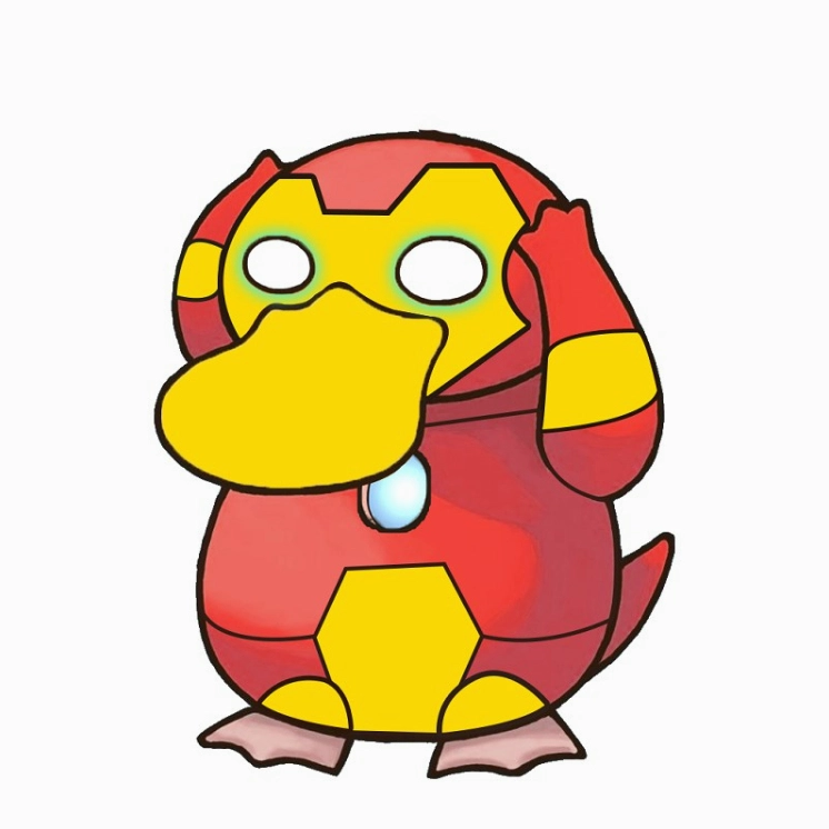 Ảnh vịt meme Iron man