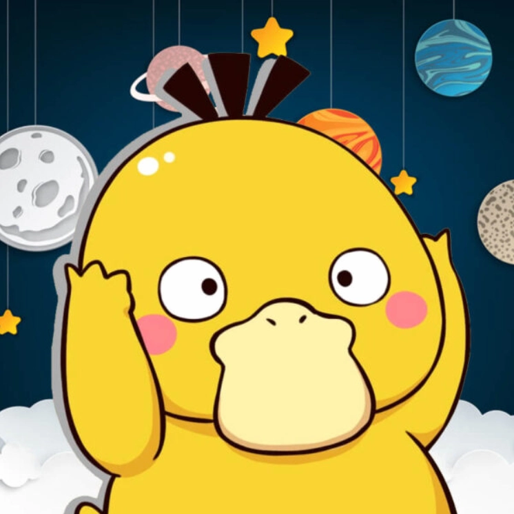 Ảnh vịt meme ngoài vũ trụ mặc đồ phi hành gia