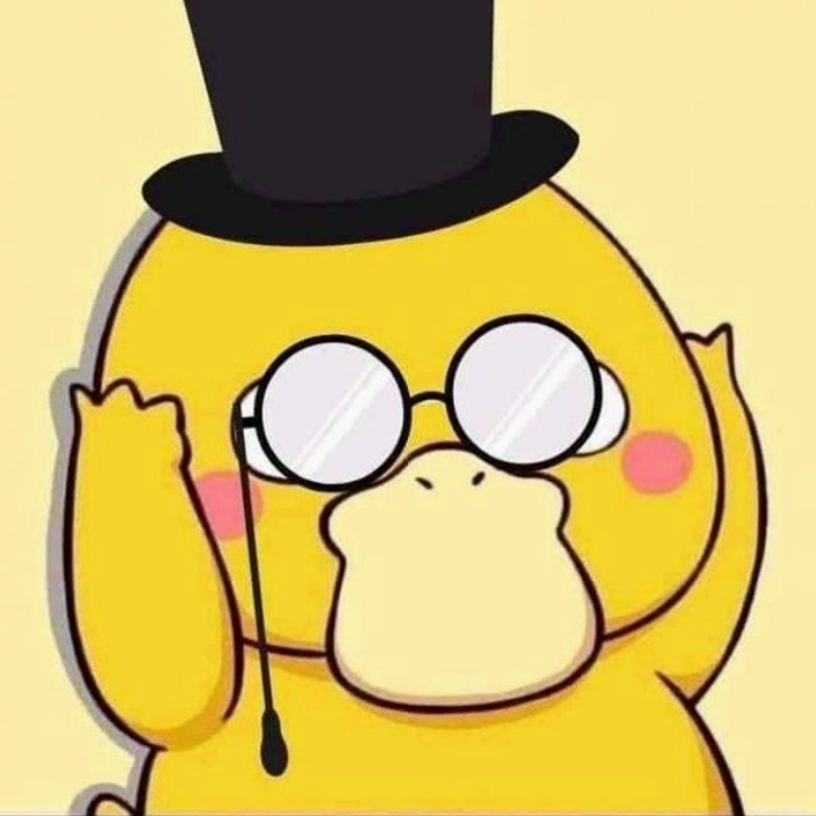 Ảnh vịt meme quý ông mặc vest