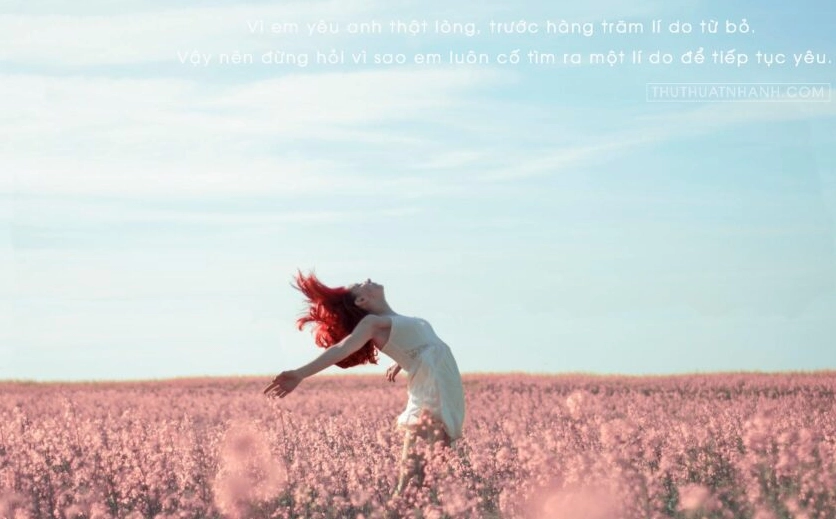 Ảnh yêu đơn phương dành riêng cho các bạn nữ mang nhiều tâm sự