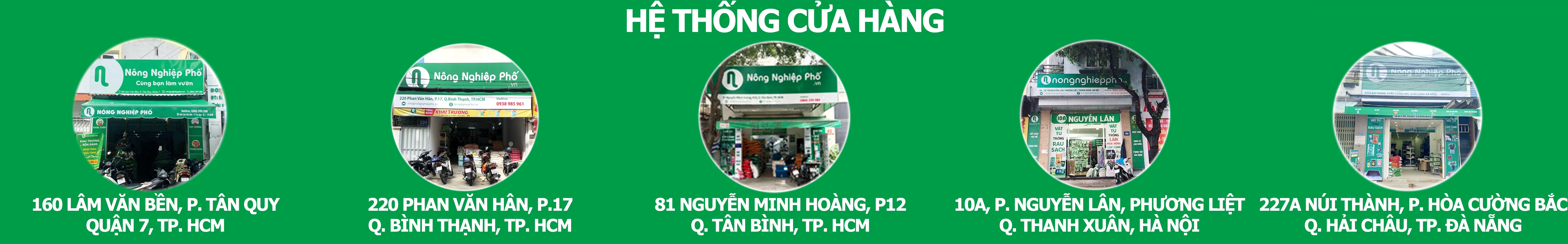 Banner giới thiệu hệ thống cửa hàng cung cấp vật tư nông nghiệp