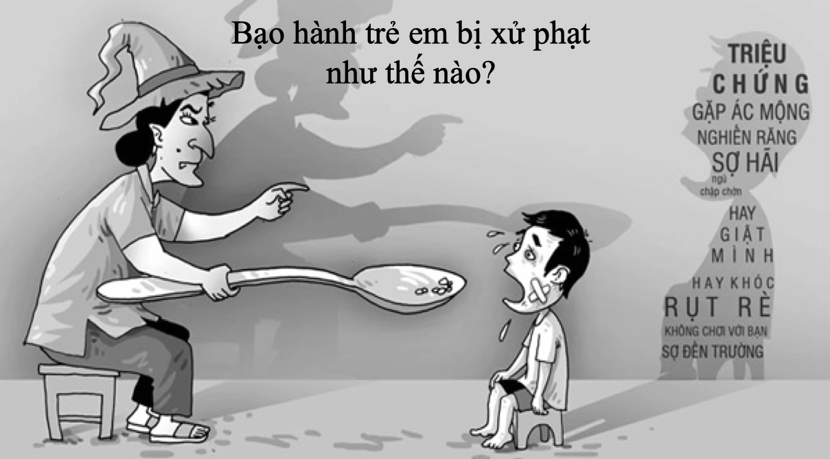 Bạo hành trẻ em bị xử phạt như thế nào?