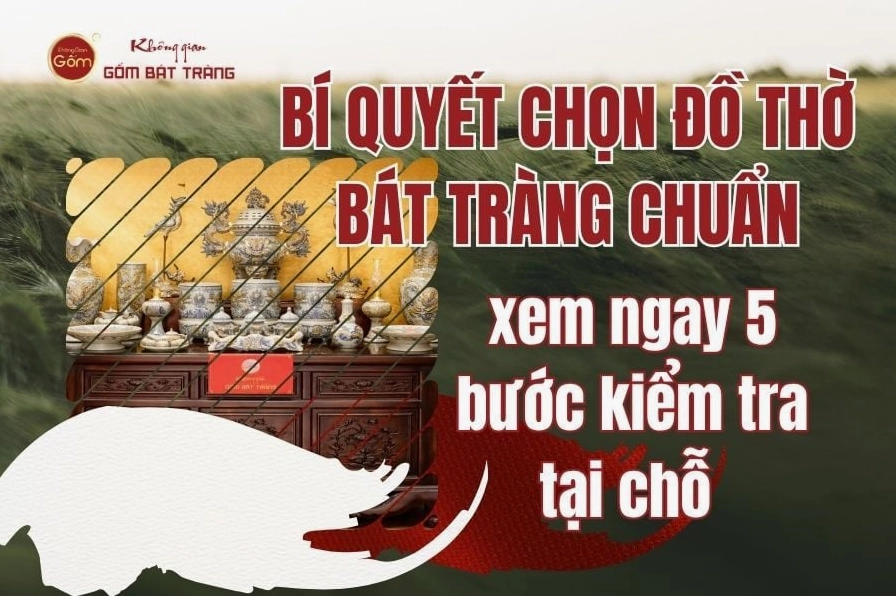 Bí quyết chọn đồ thờ cúng và vật phẩm phong thủy chuẩn